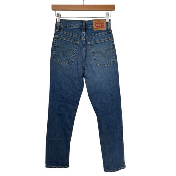 NWOT LEVI’S | WEDGIE STRAIGHT FIT WOMEN'S DENIM JEANS 25 - Picture 8 of 11